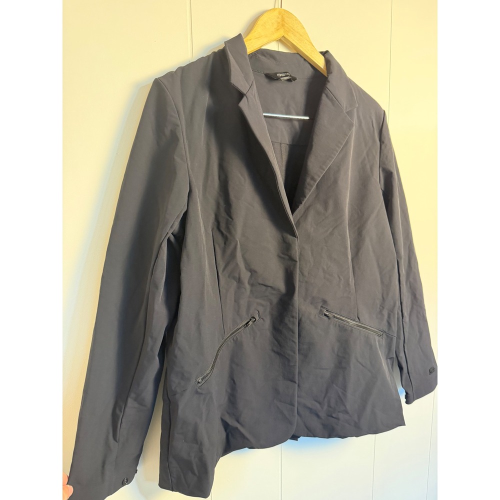 OGIO Fusion Tech Blazer XL Dark Gray Performance Stretch Snap Front Zip Pockets - Picture 4 of 9